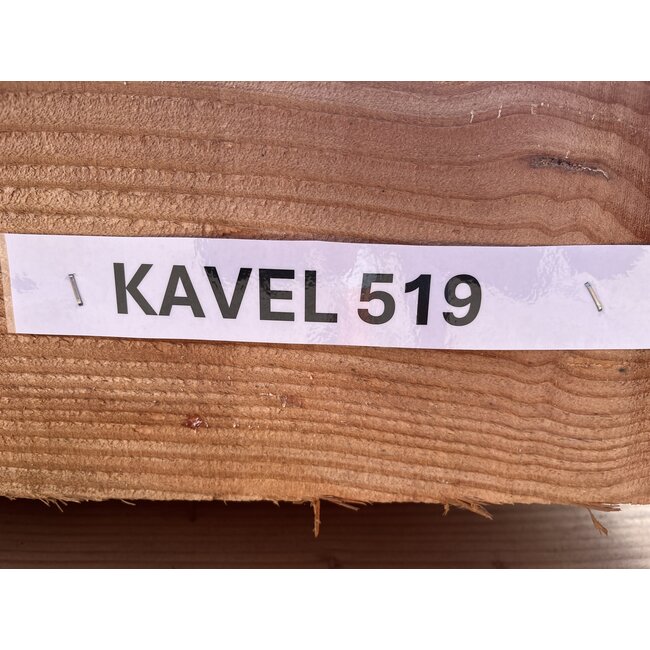 Bundel 519 - Douglas Balken 150x150x2500mm