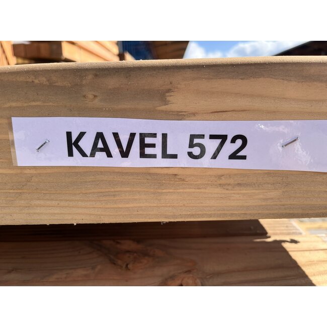 Bundel 572 - Douglas Balken 110x110x3000 mm