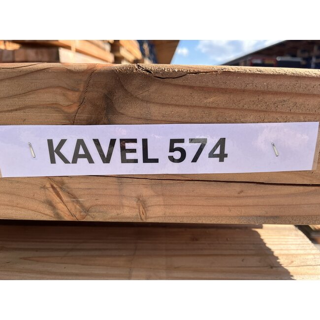 Bundel 574 - Douglas Balken 110x110x3000 mm