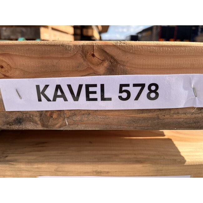 Bundel 578 - Douglas Balken 90x90x3000 mm