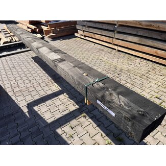 Kavel 587 - Douglas Balken Zwart 150x150x6000 mm