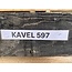 Bundel 597 - Douglas Balken Zwart 150x150x5000 mm