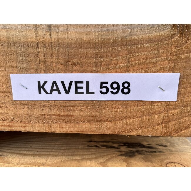 Bundel 598  - Douglas Balken 150x150x5000mm