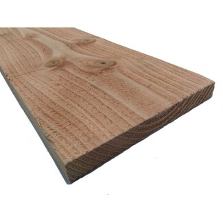 Van Gelder Hout Douglas Plank 22x200mm Fijnbezaagd