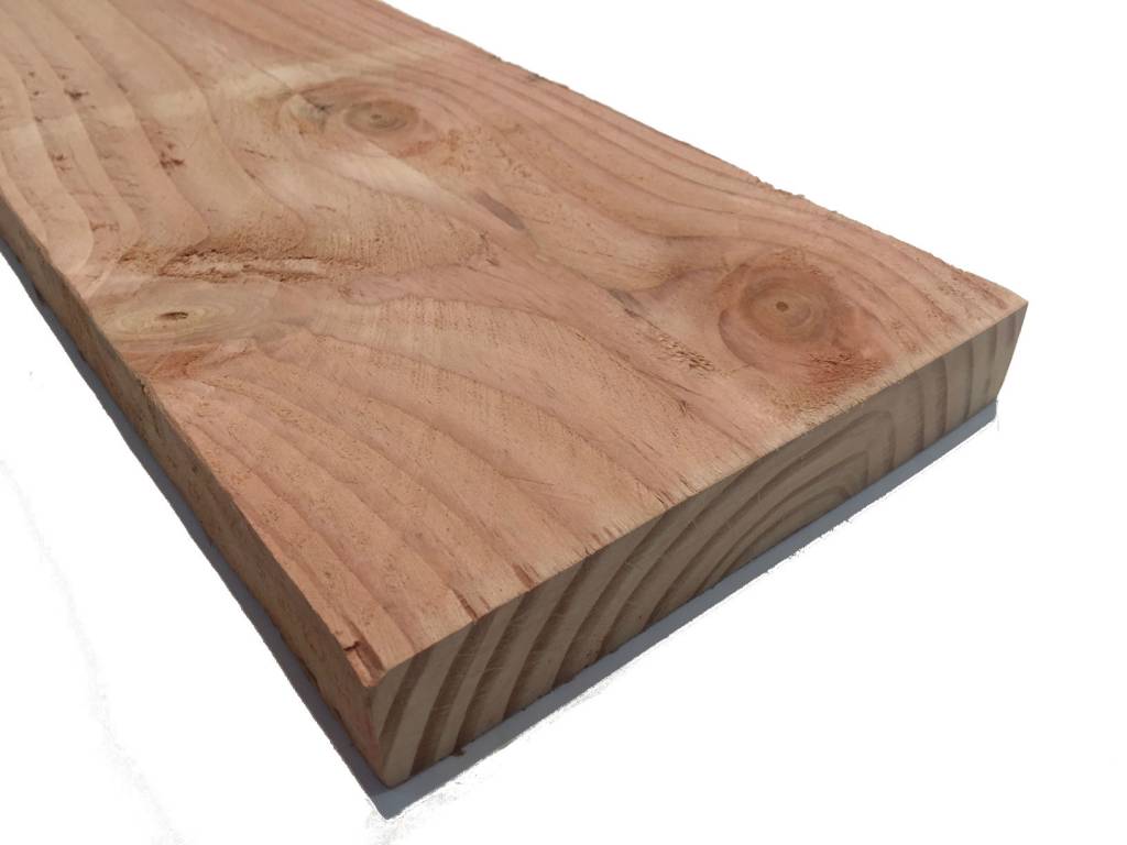 Vochtigheid rok Zichzelf Douglas Steigerplank 32x200mm → Steigerhout Planken