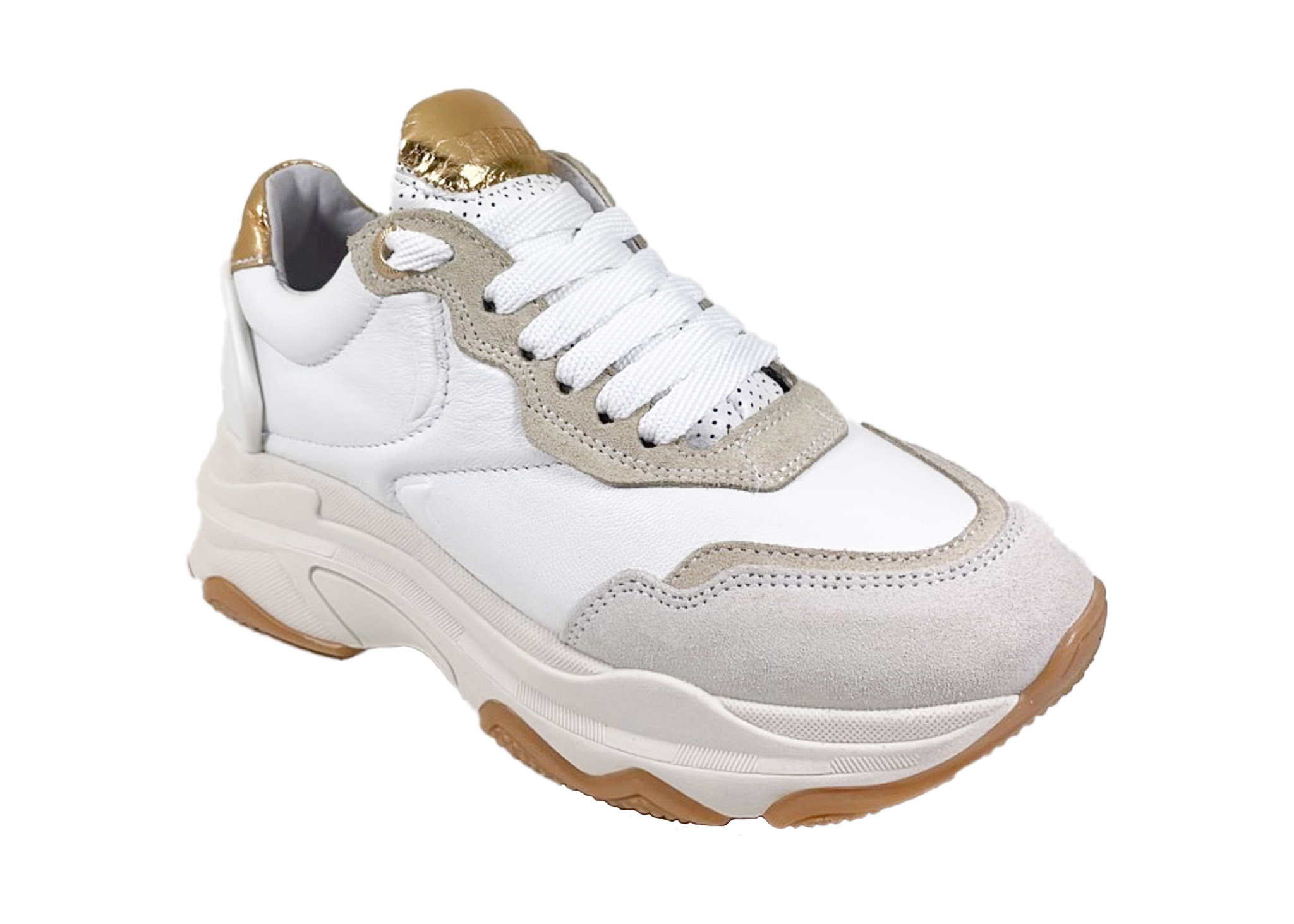 BRONX BRONX Sneaker Baisley 66456-AM Wit