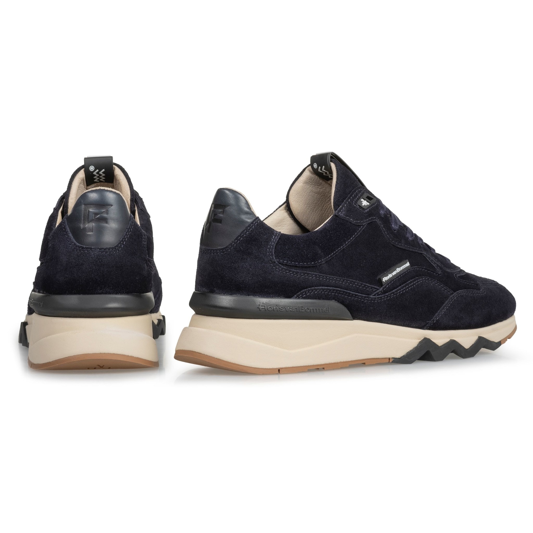 Floris van Bommel Floris Van Bommel Sneaker De Zager 02.03 Blauw