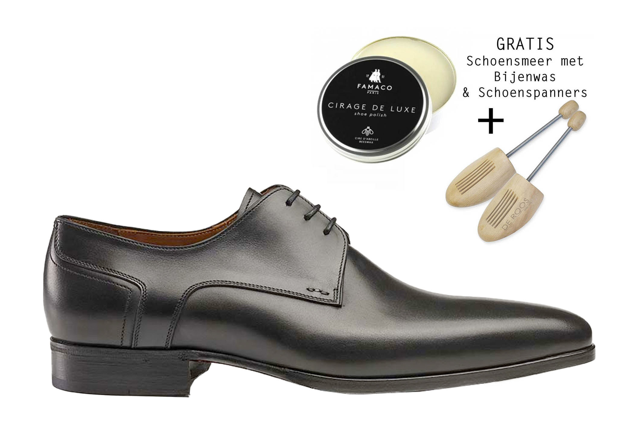 Gréve Gréve Veterschoen Magnum Nero Puro 4148.88 Zwart