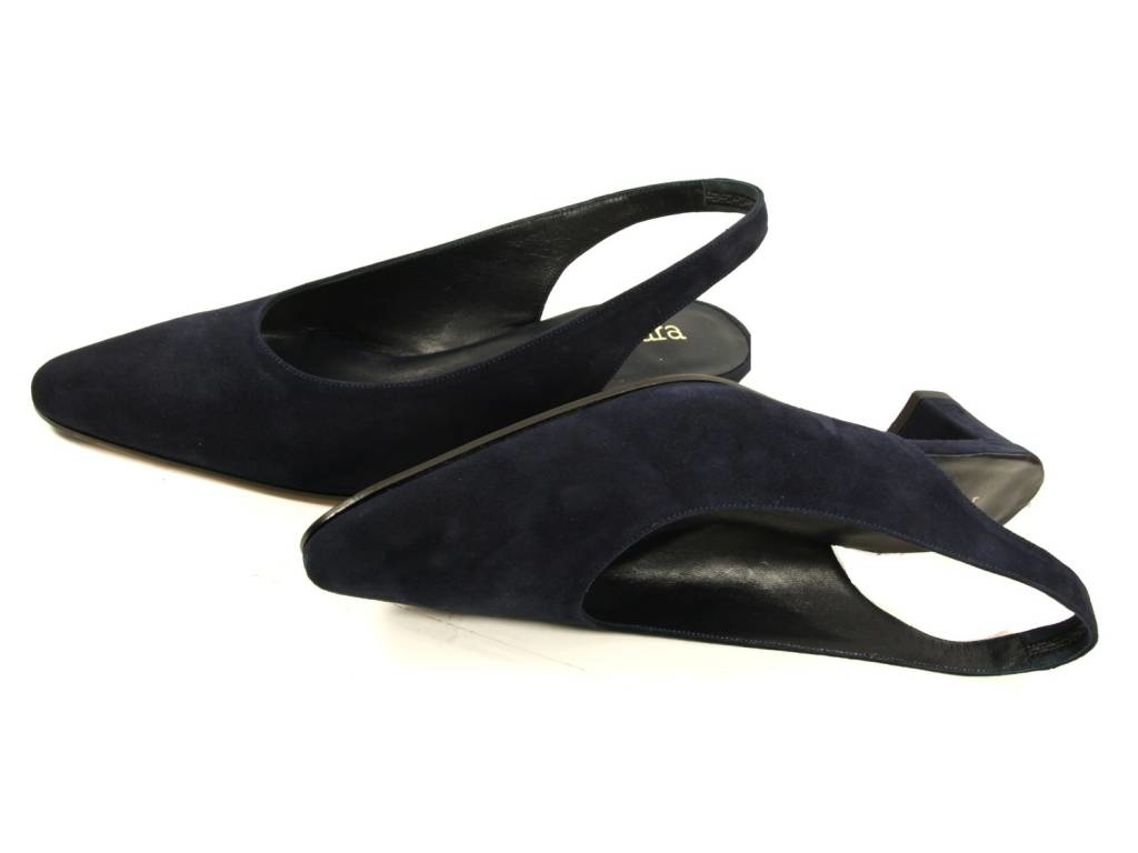 Panara Panara slingback 3866 blauw suède