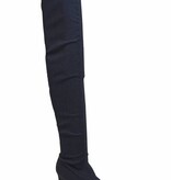 Panara Panara Stretch Laars over de knie 2312 Blauw (Jeans)