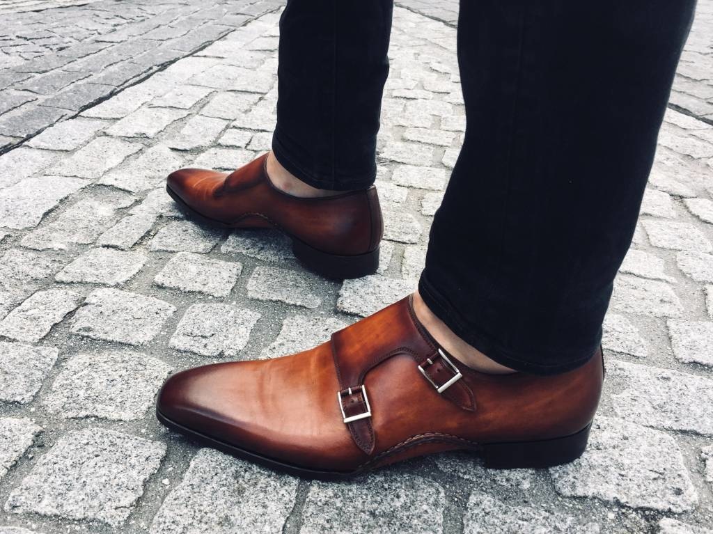 Magnanni Magnanni instapschoen 17723 cognac leer