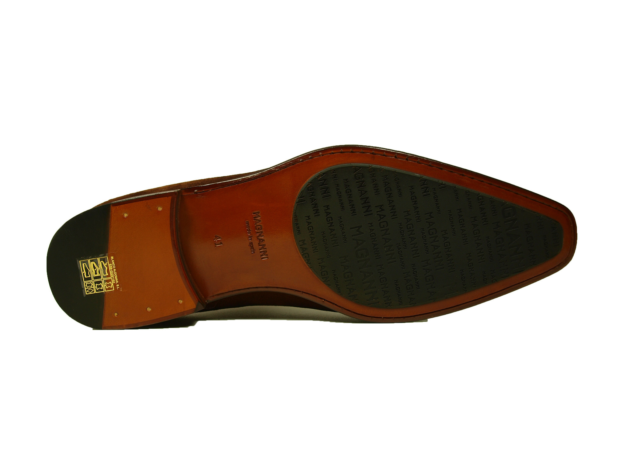 Magnanni Magnanni veterschoen  21972 Cognac Suède