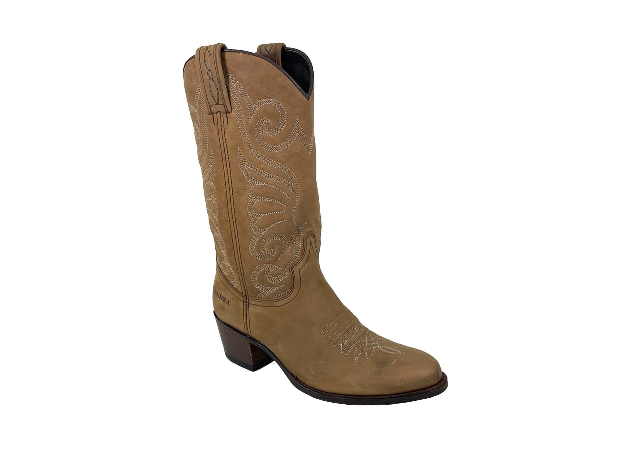 Sendra Sendra 11627 Western Boots Cognac (Lavado) Nubuck