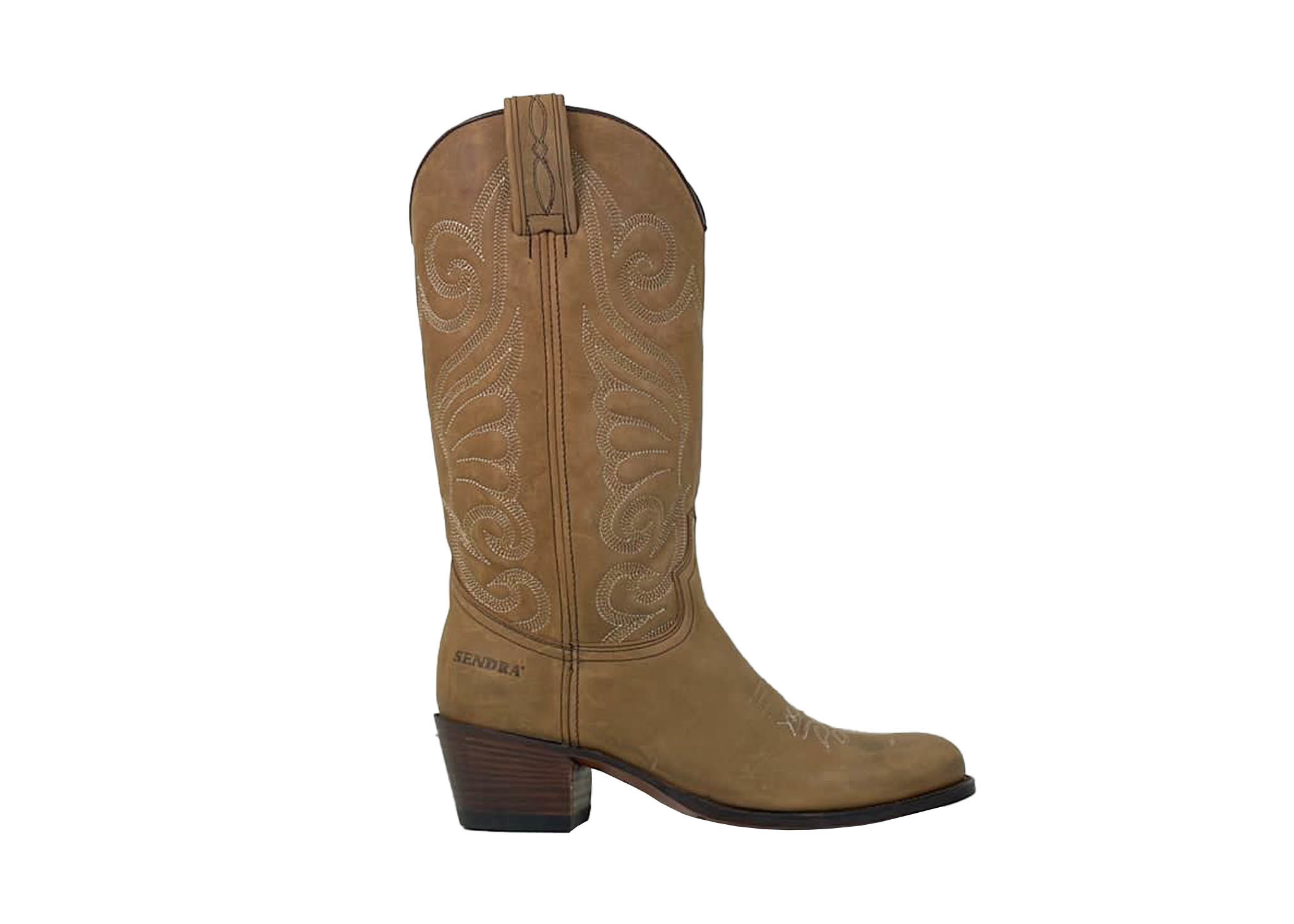 Sendra Sendra 11627 Western Boots Cognac (Lavado) Nubuck