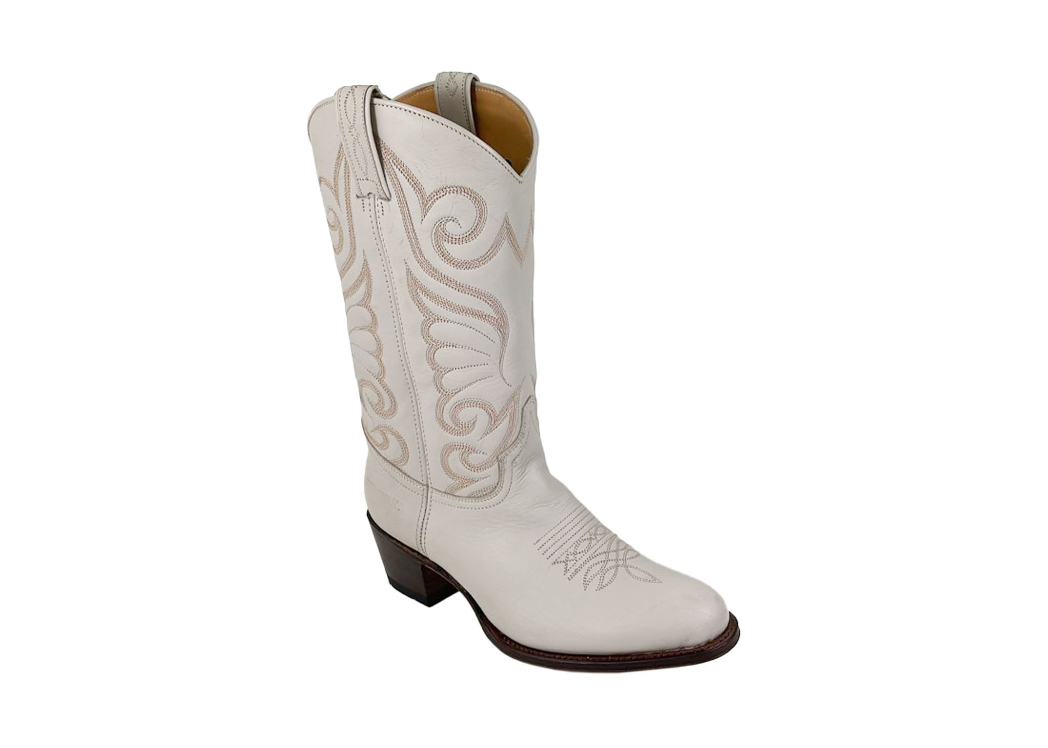 Sendra Sendra 11627 Western Boots Debora Beige/ Wit