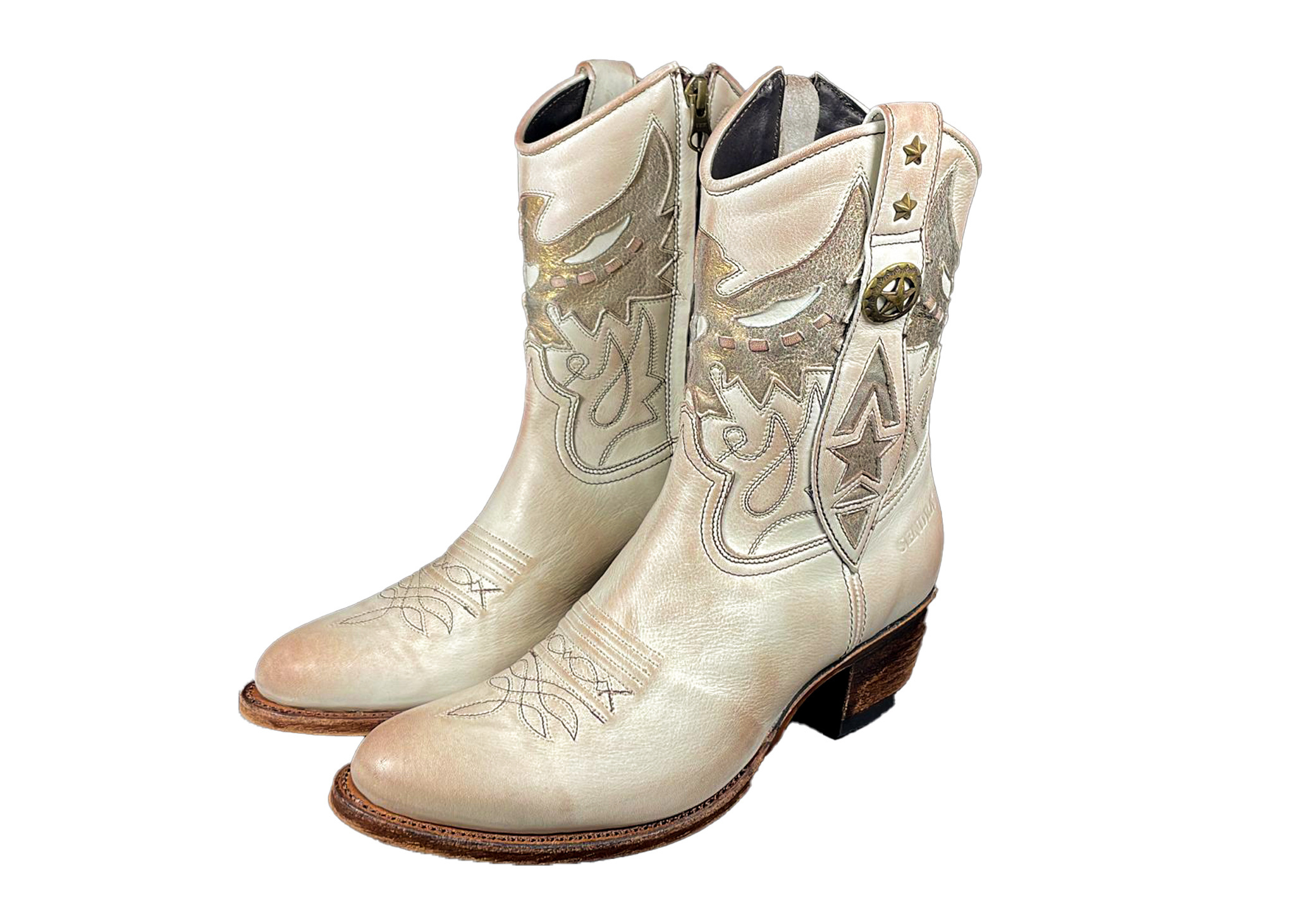 Sendra Sendra 16029 Western Boots Creme