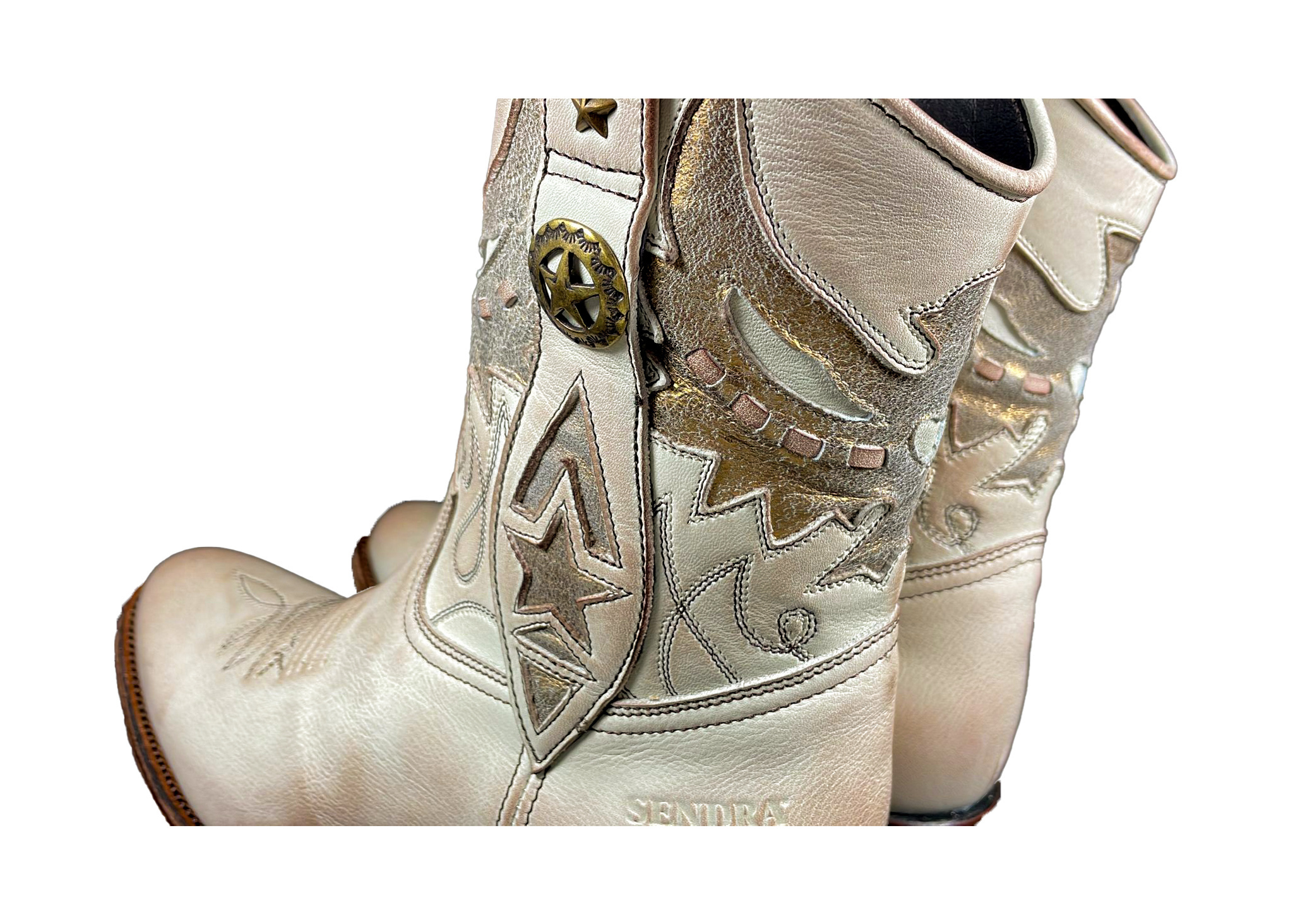 Sendra Sendra 16029 Western Boots Creme