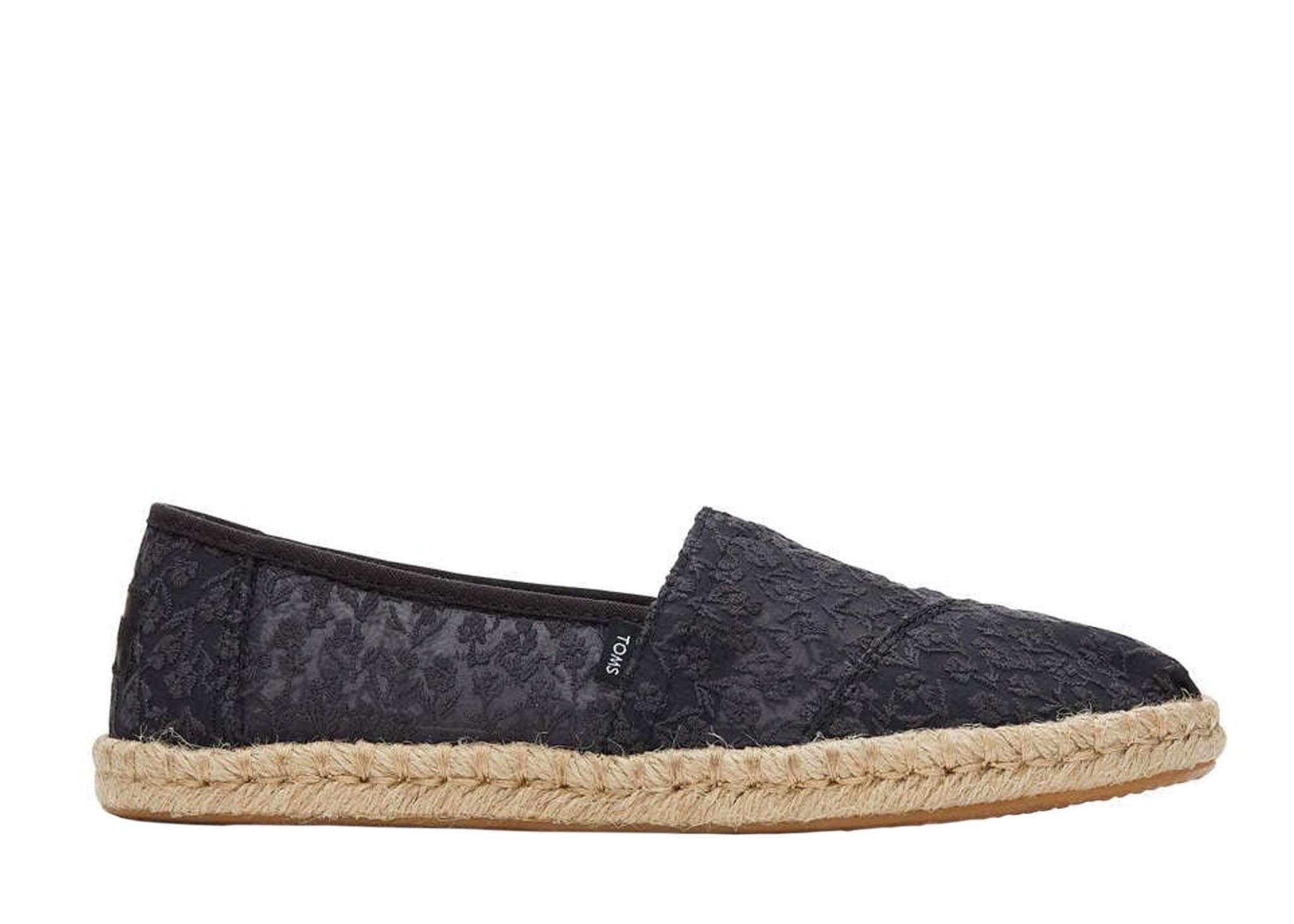 TOMS TOMS Espadrille Alpargata Rope 10019818 Zwart