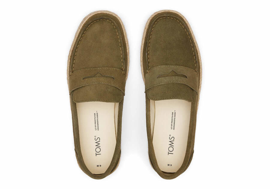 TOMS TOMS Espadrille Stanford Rope 2.0 10019911 Groen