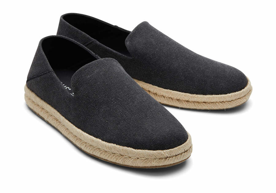 TOMS TOMS Espadrille Santiago 10019869 Zwart