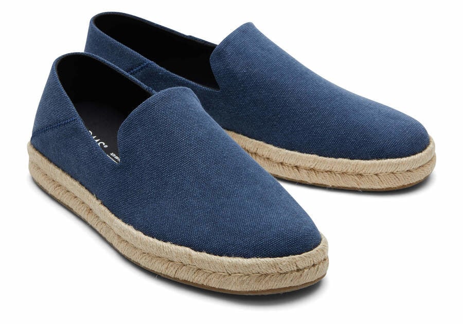 TOMS TOMS Espadrille Santiago 10019868 Blauw