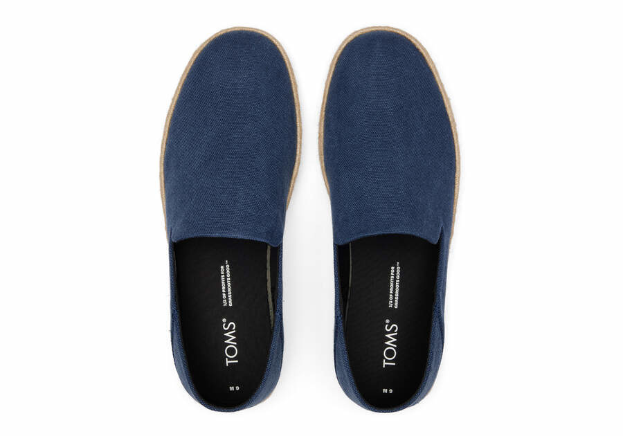 TOMS TOMS Espadrille Santiago 10019868 Blauw