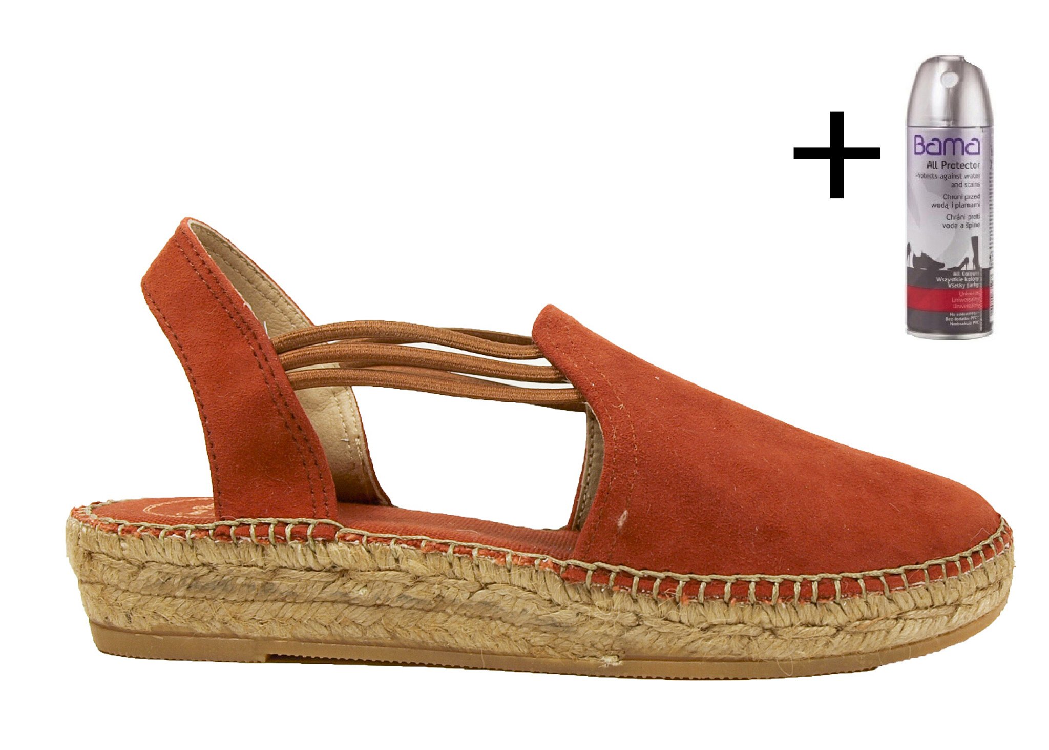 Toni Pons Toni Pons Espadrille Nuria - Rood/Bruin