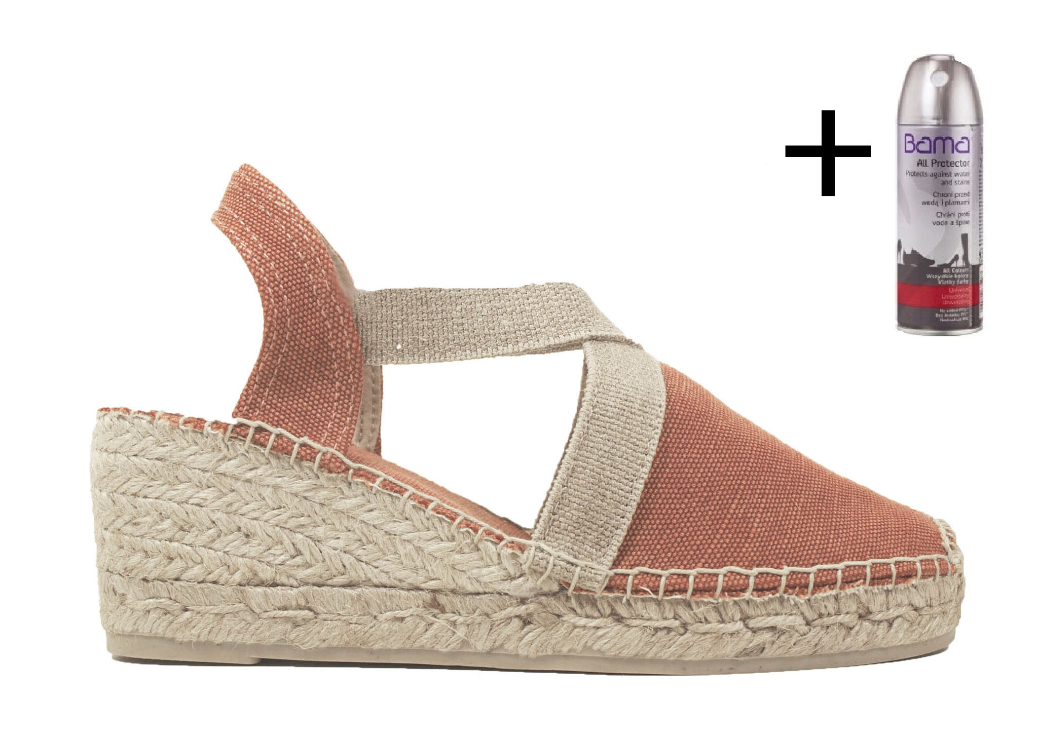 Toni Pons Toni Pons Espadrille Terra-V Rood/Brandy