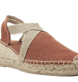 Toni Pons Toni Pons Espadrille Terra-V Rood/Brandy