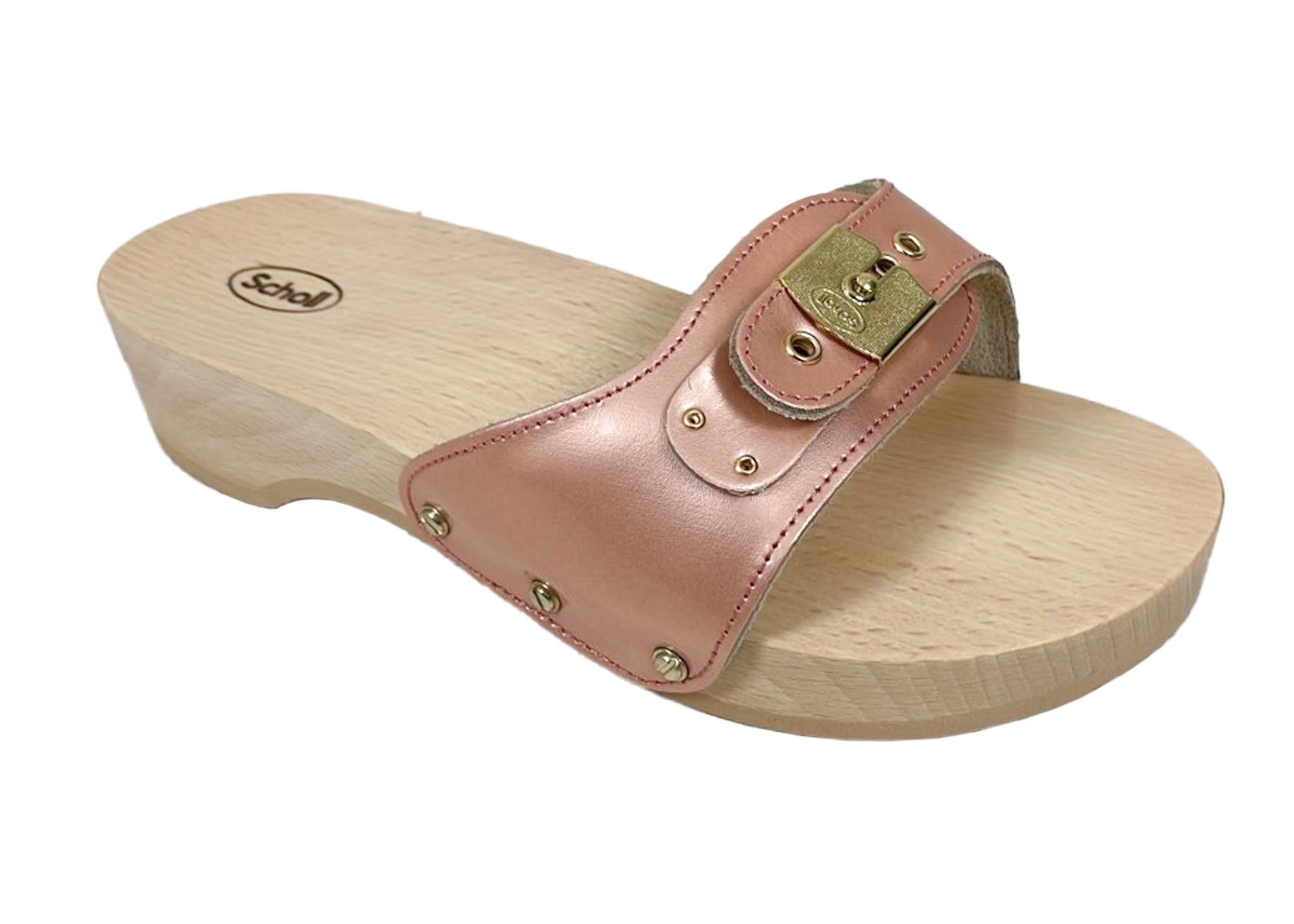 Scholl Scholl Slipper Pescura Heel Rosé-Goud