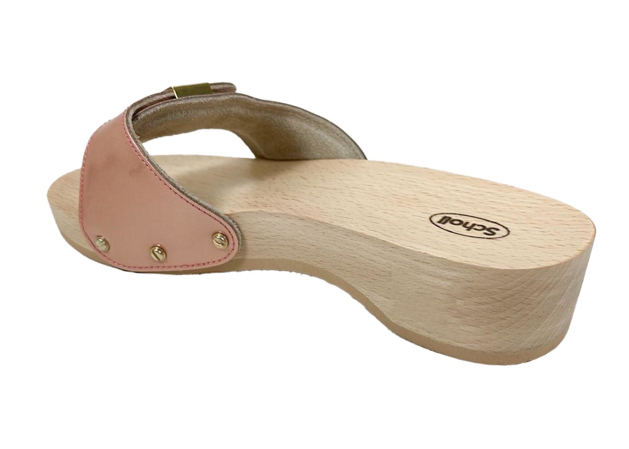 Scholl Scholl Slipper Pescura Heel Rosé-Goud