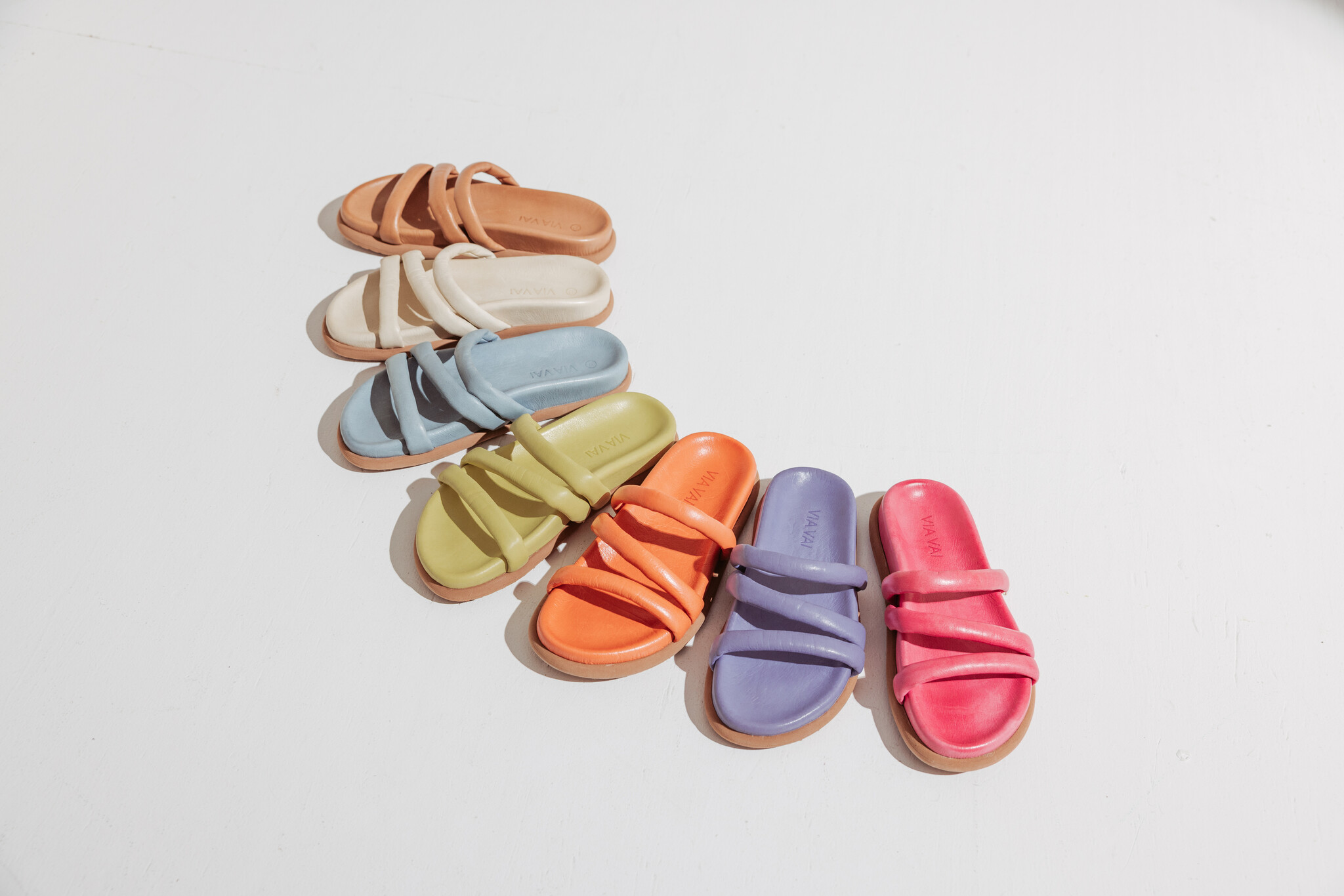 Via Vai VIA VAI Slipper Candy Pop 58158-01-619 Blauw