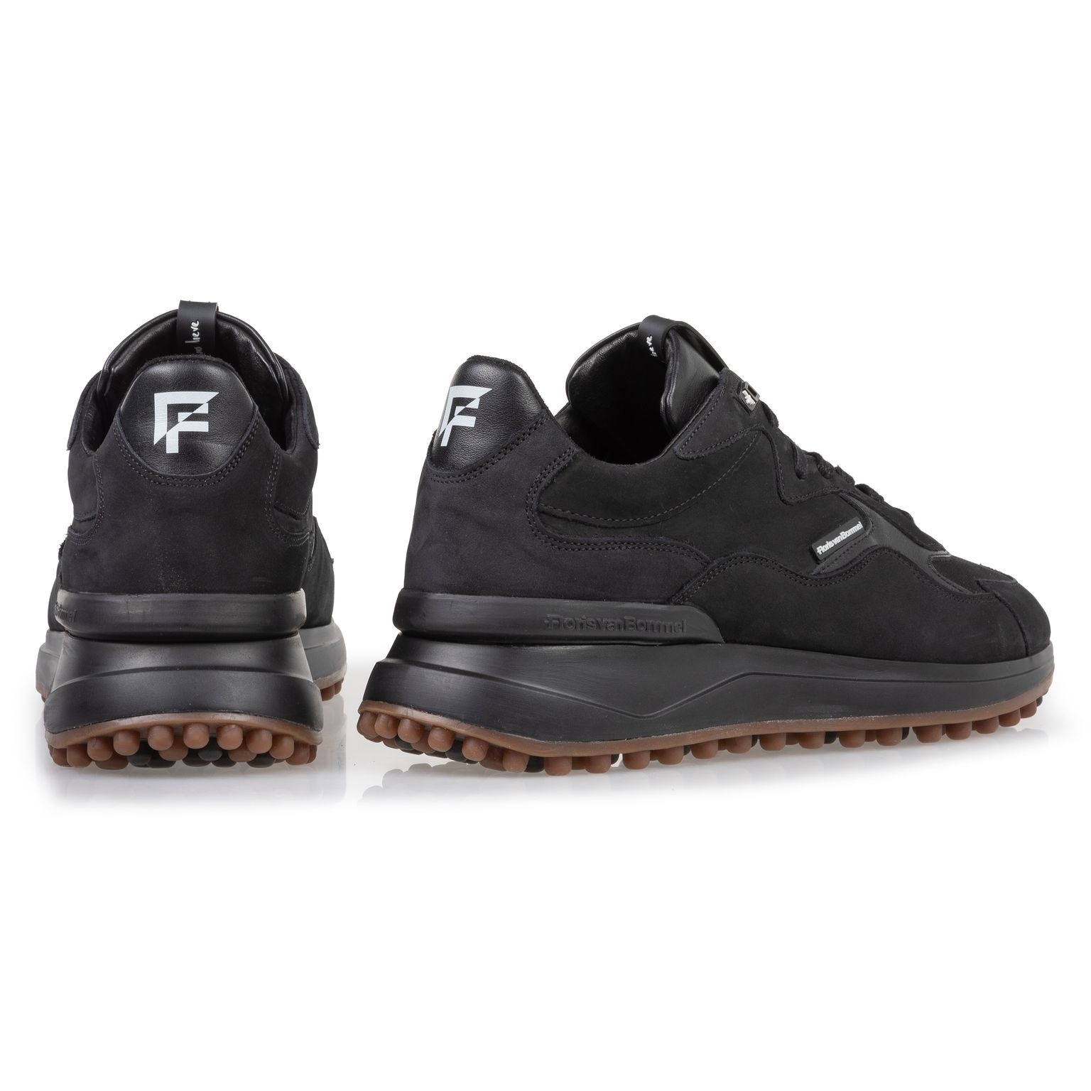 Floris van Bommel Floris van Bommel Sneaker Noppi 06.71 Zwart