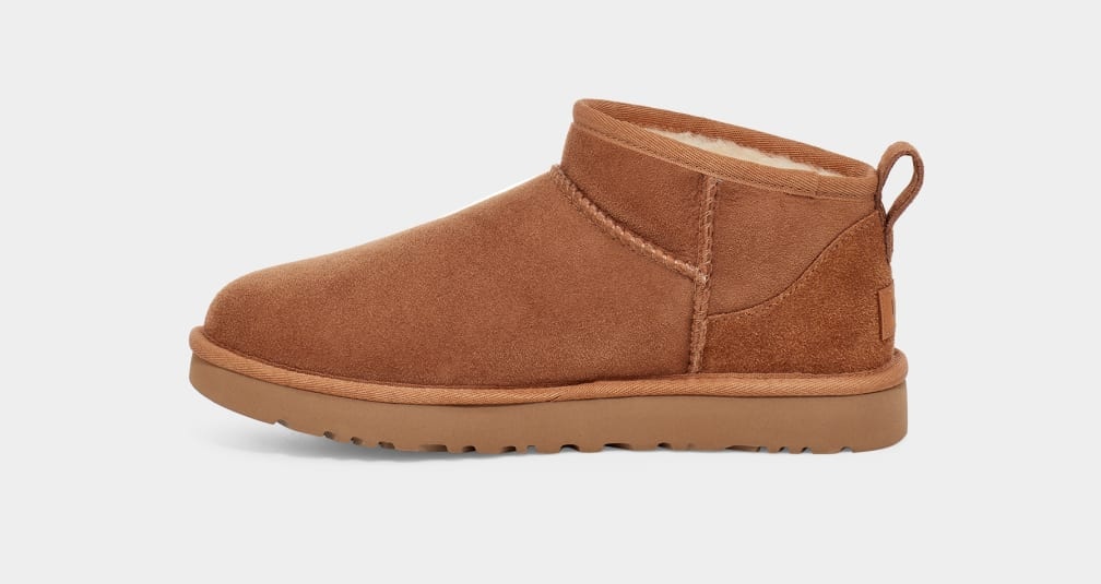 UGG UGG Laarzen Classic Ultra Mini 1116109 Cognac