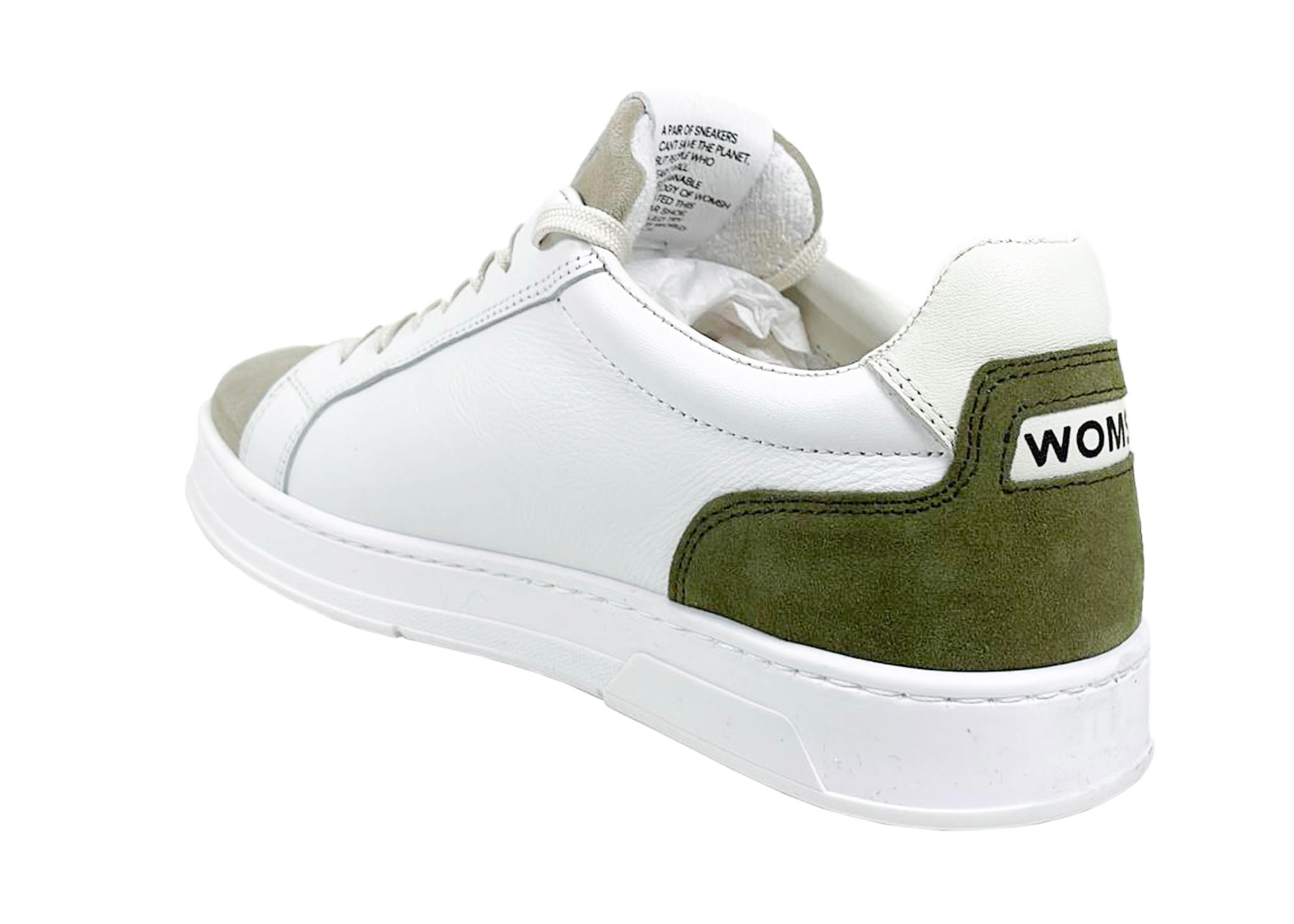 WOMSH Sneaker Double DO007 Wit