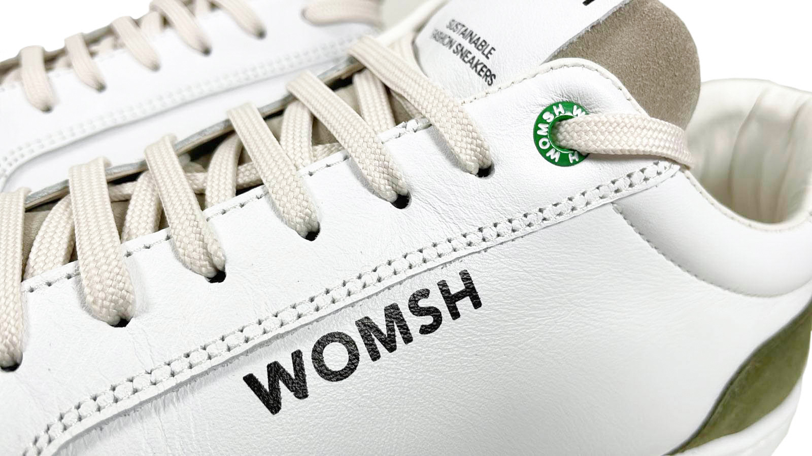 WOMSH Sneaker Double DO007 Wit