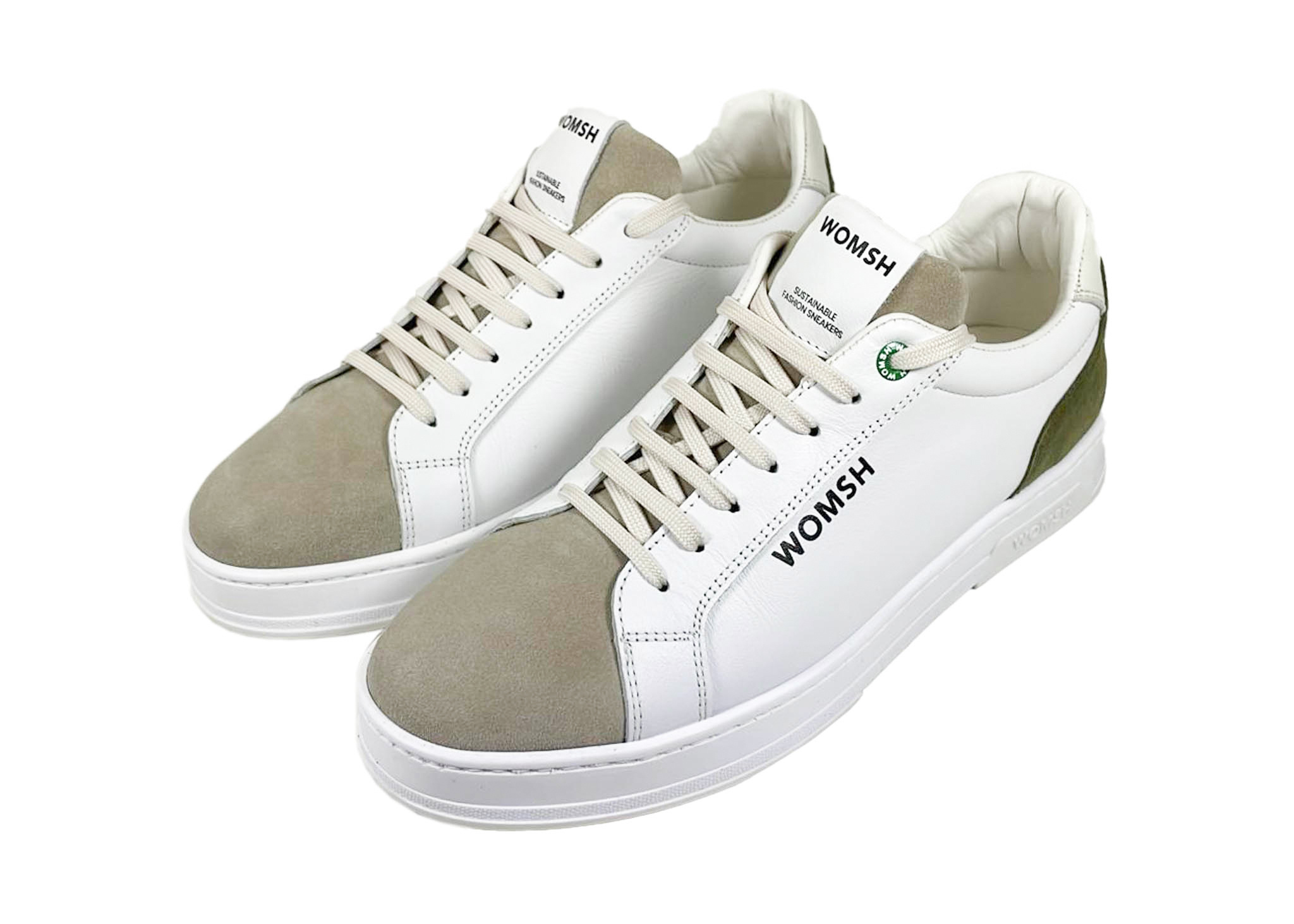 WOMSH Sneaker Double DO007 Wit