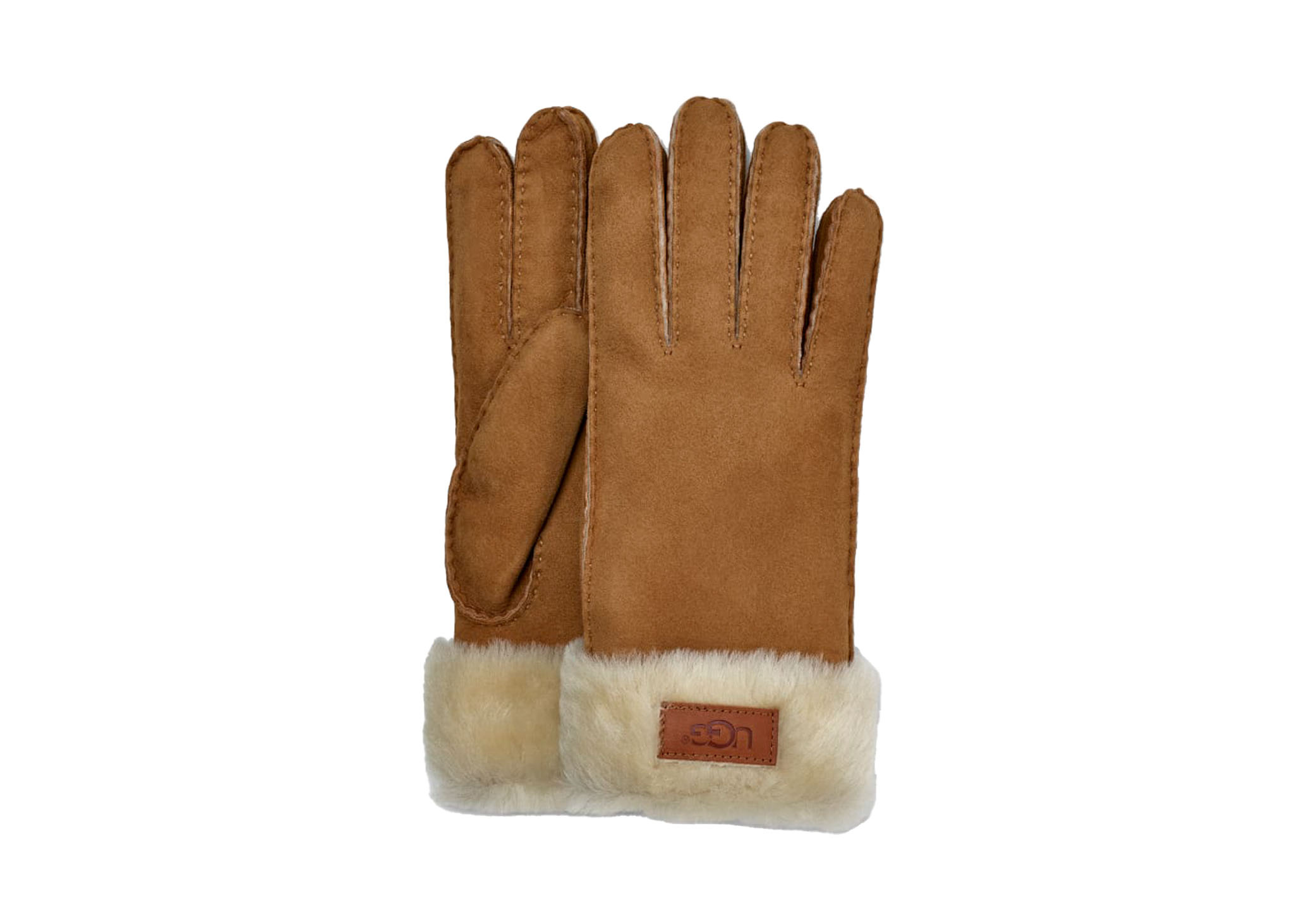 UGG UGG Handschoenen 17369 Turn Cuff Glove Cognac