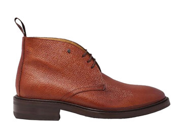 Van Bommel Van Bommel Halfhoge veterboot SBM-50003-23-01 Cognac