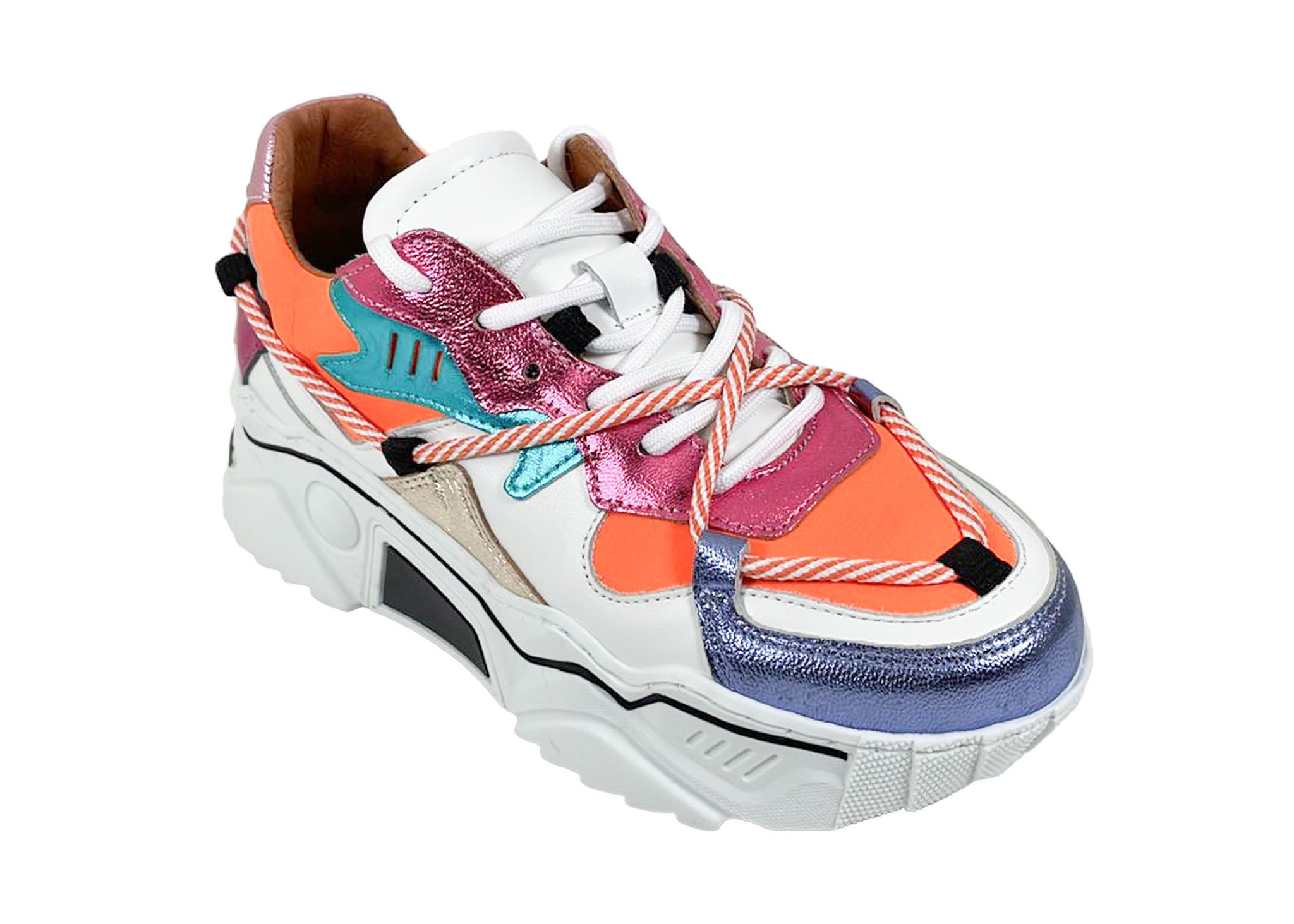 DWRS DWRS Sneakers Jupiter J5554C-40 Oranje Multi