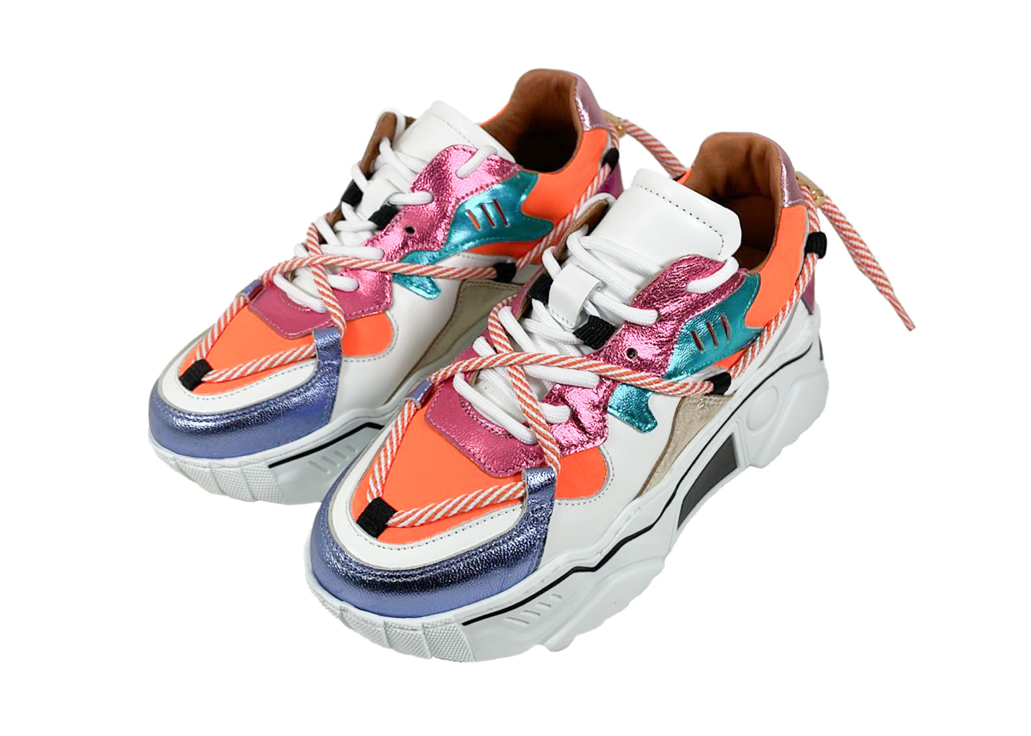 DWRS DWRS Sneakers Jupiter J5554C-40 Oranje Multi