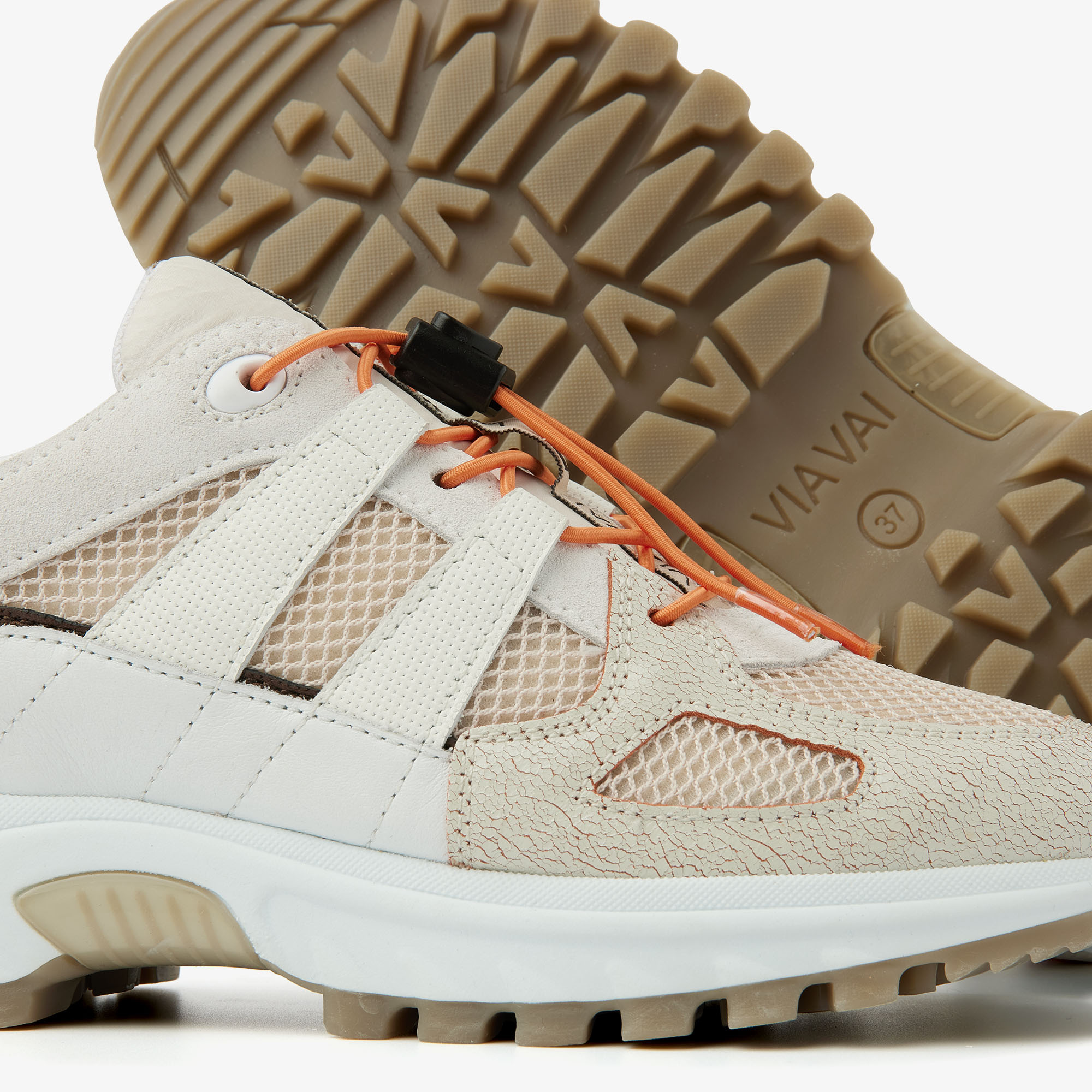 Via Vai VIA VAI Sneakers Danae Colby 62063-01-1103 Beige / Oranje