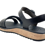 Paul Green Paul Green Sandaal 6112-027 Zwart