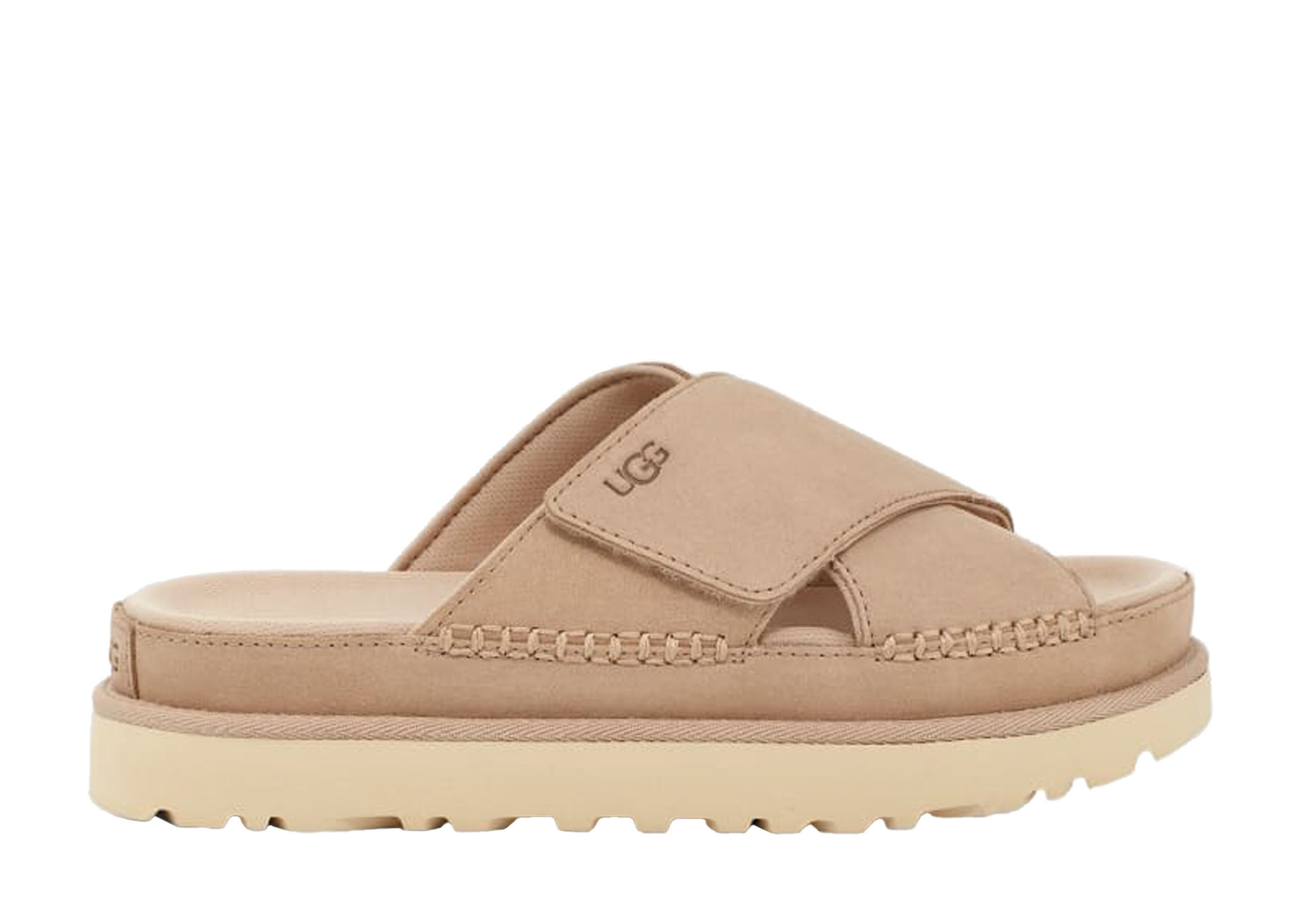 UGG UGG Slipper Goldenstar Cross Slide 1137910 Licht Bruin