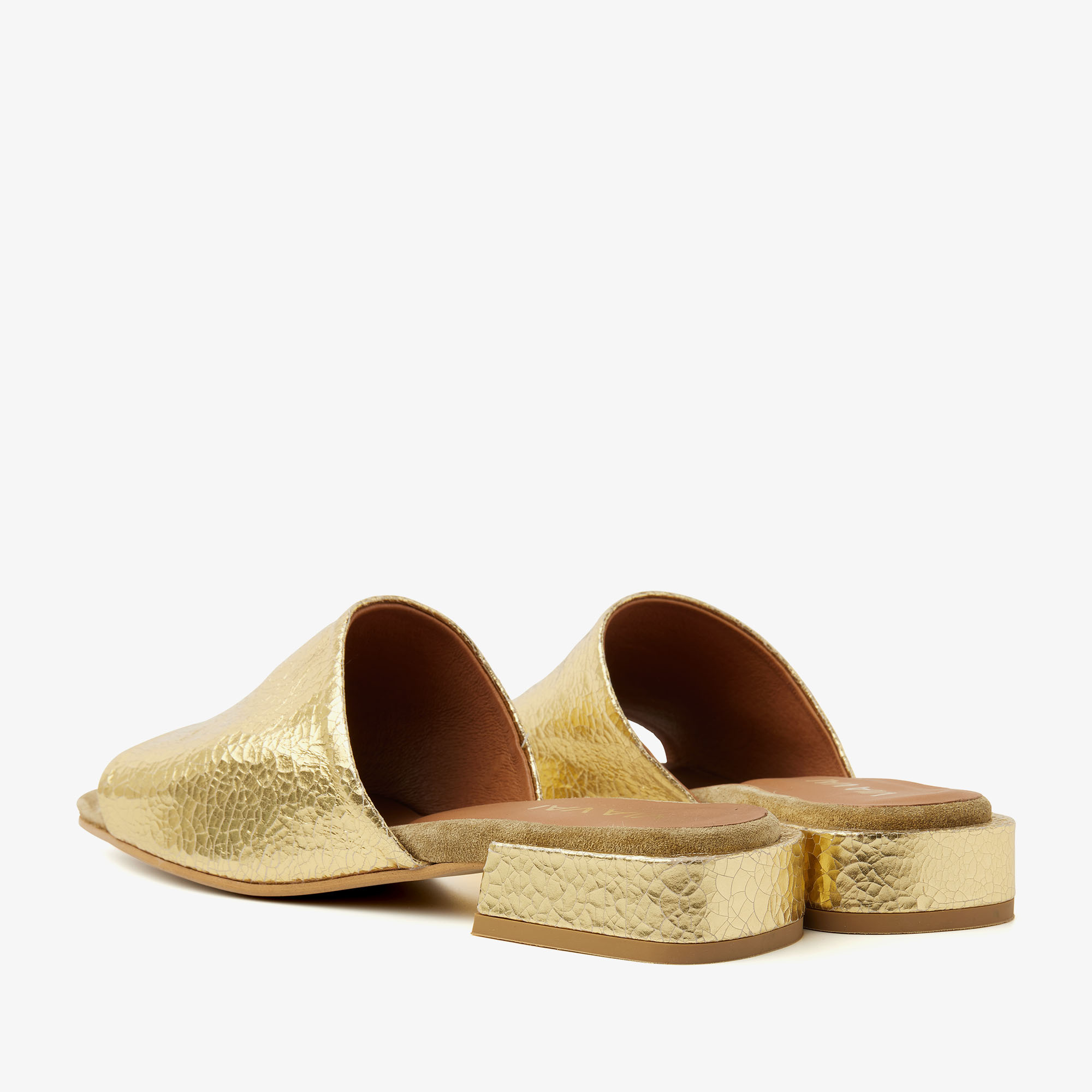 Via Vai VIA VAI Slipper Gigi Luna 62037-02-1090 Goud