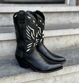 Sendra Sendra Western Boots 18657  Zwart