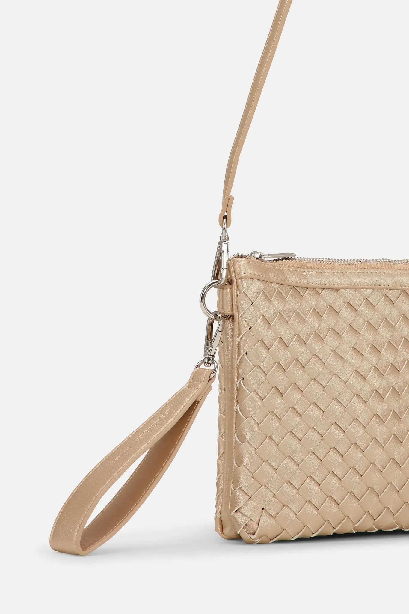 Ilse Jacobsen Ilse Jacobsen Crossbody Tas Platin