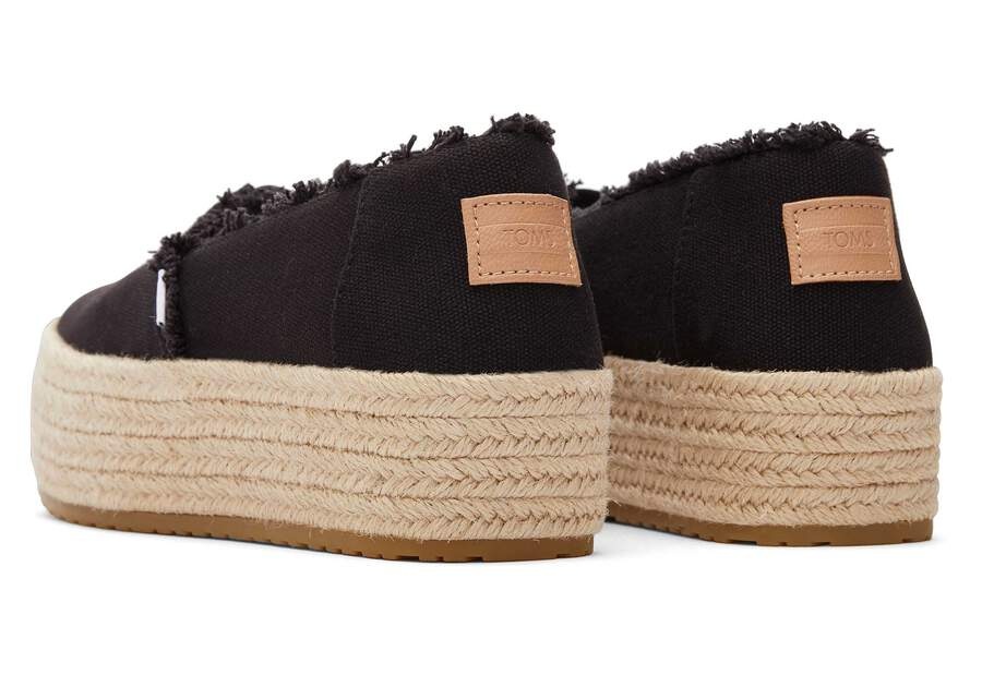 TOMS TOMS Espadrilles Valencia 10019795 Zwart