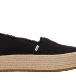 TOMS TOMS Espadrilles Valencia 10019795 Zwart