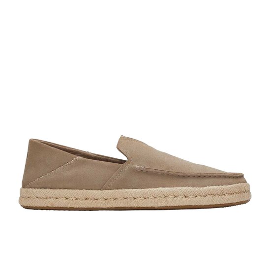 Toms Schoenen Dames Leer TOMS Instapper Alonso 10020865 Taupe De